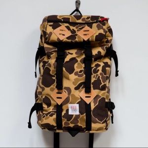 Topo Design camo backpack